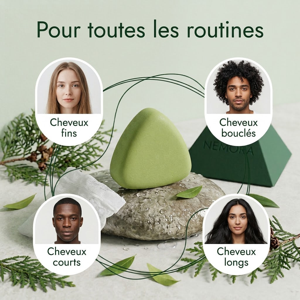 Shampoing solide aux plantes de forêt | Nemora