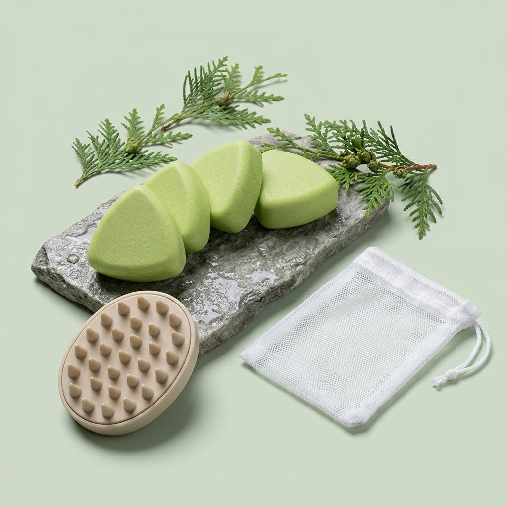 Shampoing solide aux plantes de forêt | Nemora